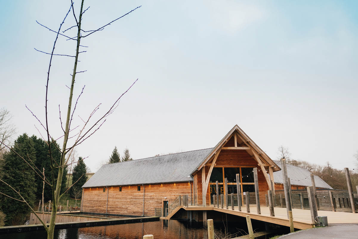 the front of the mill barns wedding venue