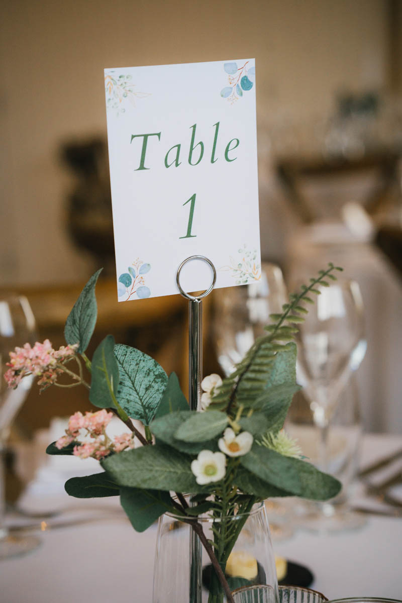table 1 table decorations