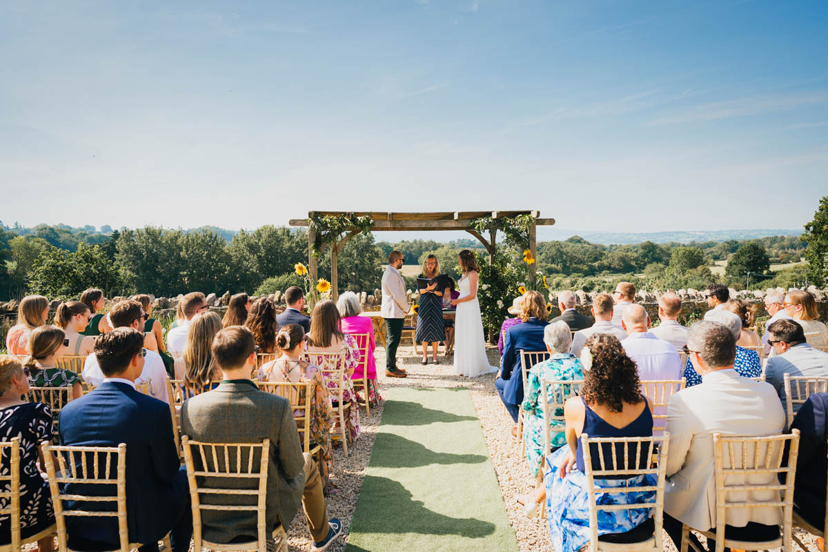 the wedding ceremony