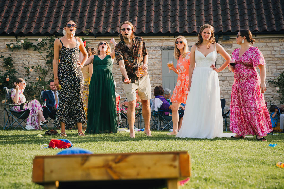 lawn games at folly farm