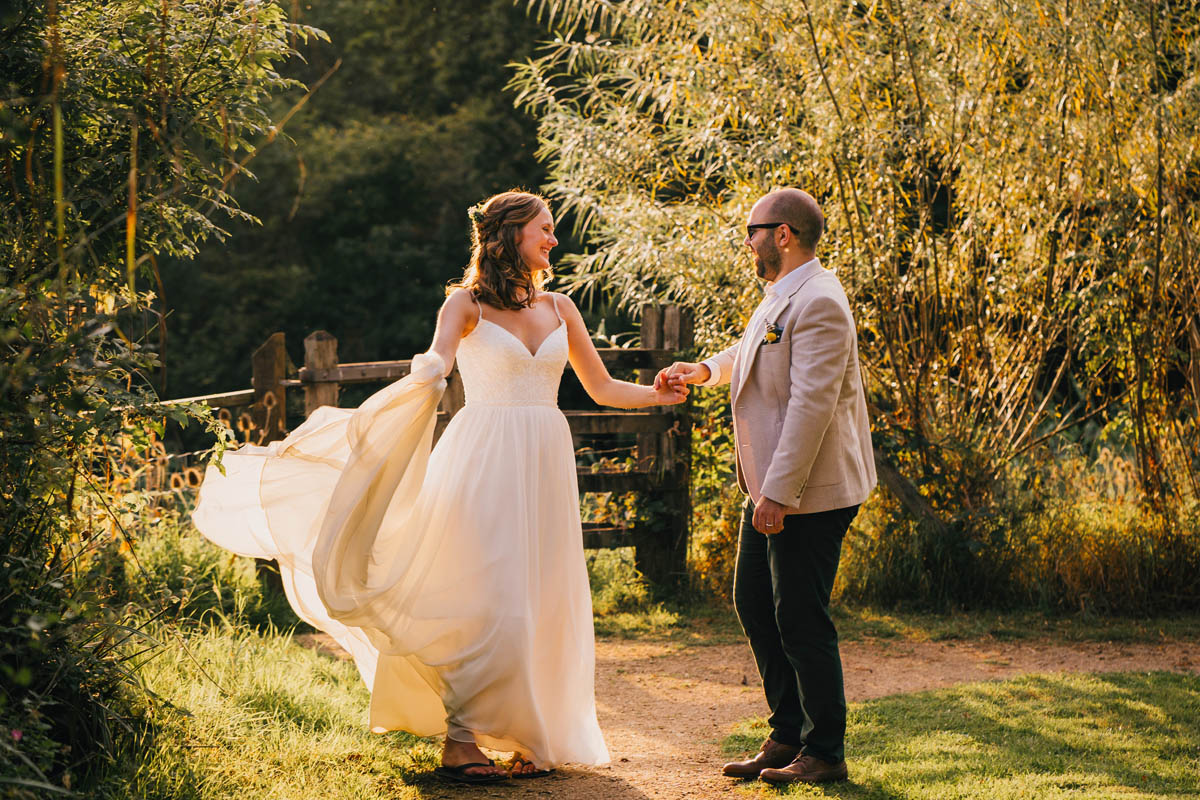 Folly farm centre wedding photographer