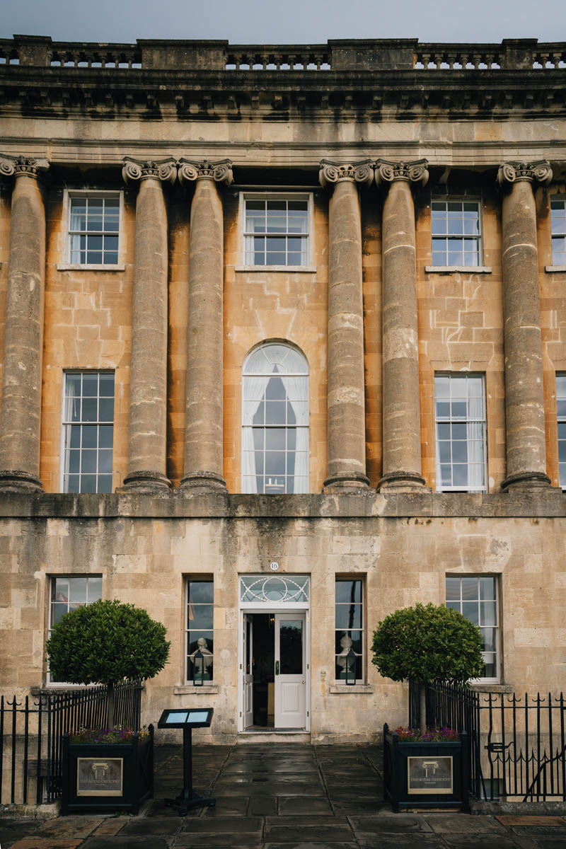 the royal crescent hotel frontage