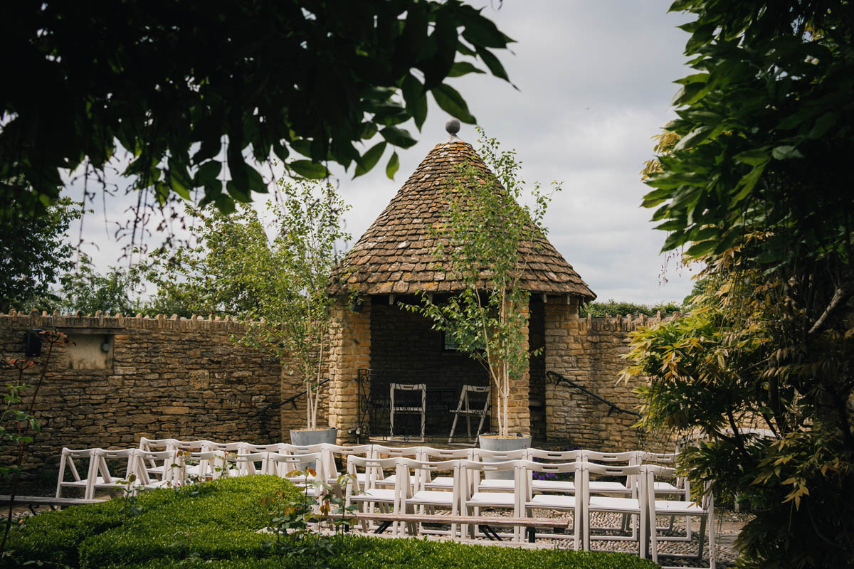 the sunken garden at winkworth farm