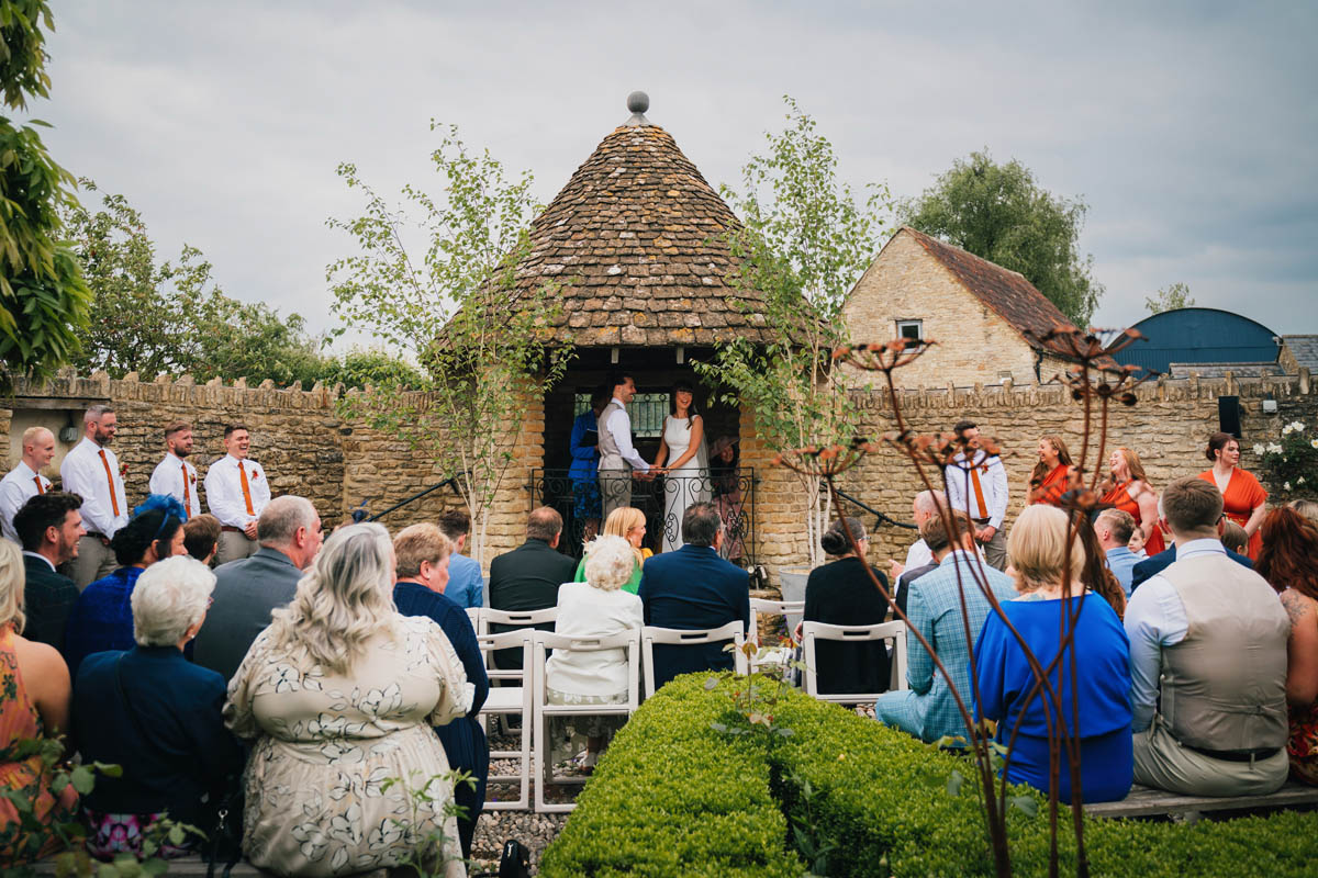 winkowrth farm wedding ceremony